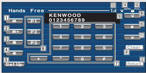 KENWOOD KVT-725DVD - Displaying the Control screen - 2