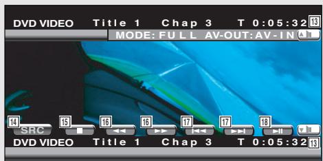 KENWOOD KVT-725DVD - Displaying the Easy Control Panel - 3