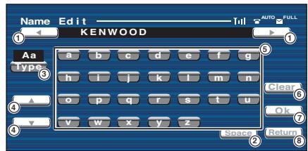 KENWOOD KVT-725DVD - Register the phone number - 2