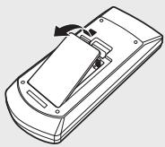 KENWOOD DP-K1000 - Chargement des piles de la télécommande - 1