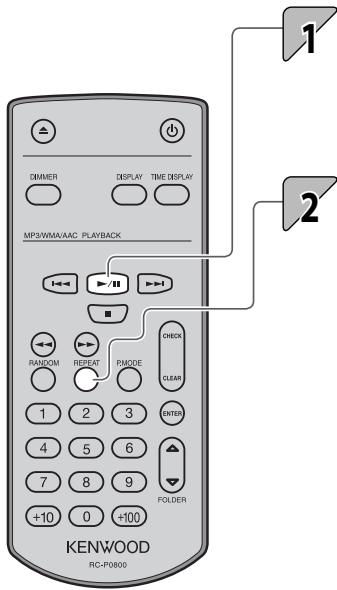 KENWOOD DP-K1000 - Lecture répétée - 1