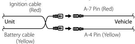 KENWOOD KDC-W5544U - Connecting the ISO Connector - 2