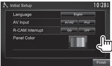 KENWOOD DDX491HD - Initial setup - 2