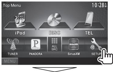 KENWOOD DDX491HD - □Setting  for iPod/iPhone playback - 1
