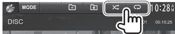 KENWOOD DDX491HD - □ Selecting playback mode - 1