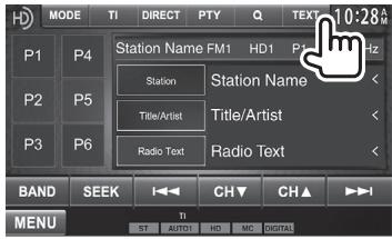 KENWOOD DDX491HD - Changing the display information - 1