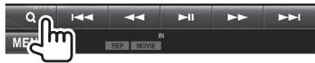 KENWOOD DDX491HD - □ Selecting a folder/track on the list - 2