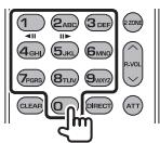 KENWOOD DDX491HD - Numeric keypad - 1