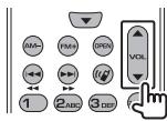 KENWOOD DDX491HD - Volume control - 1