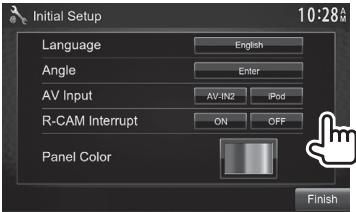 KENWOOD DDX491HD - Initial setup - 1