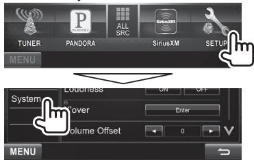 KENWOOD DDX491HD - □ Memorizing/recalling the settings - 1