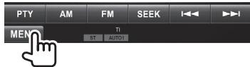 KENWOOD DDX491HD - Clock settings - 1