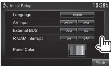 KENWOOD DDX491HD - Initial setup - 3