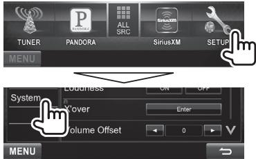 KENWOOD DDX491HD - □Updating the system - 1