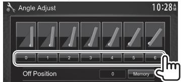 KENWOOD DDX491HD - □Adjusting the panel angle (only for DDX771) - 2