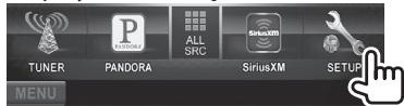 KENWOOD DDX491HD - Clock settings - 2