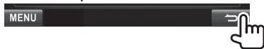 KENWOOD DDX491HD - Clock settings - 7