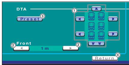 KENWOOD DDX7025 - Display the DTA Setup screen - 2