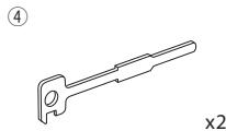KENWOOD DNX7710BT - Supplied accessories - 4
