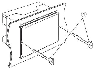 KENWOOD DNX7710BT - Removing the unit - 1