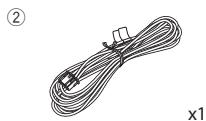 KENWOOD DNX7710BT - Supplied accessories - 2