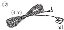 KENWOOD DNX7710BT - Supplied accessories - 12