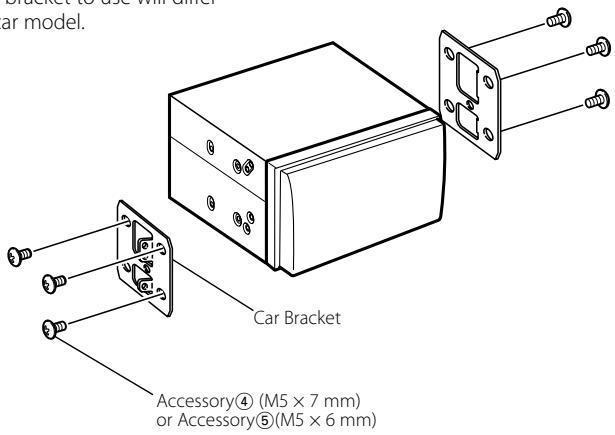 KENWOOD DPX302 - Installing in Japanese-Made Cars and General Motors Cars - 1
