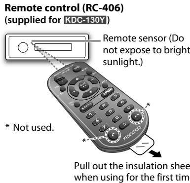 KENWOOD KDC-120RY - Faceplate - 6