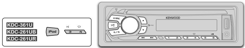 KENWOOD KDC-120RY - Starten Sie die Wiedergabe - 4
