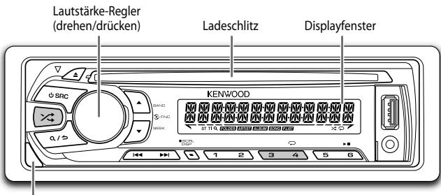 KENWOOD KDC-120RY - Handhabung von Discs: - 1