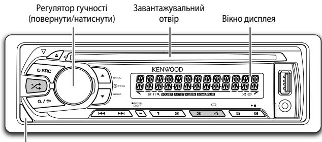 KENWOOD KDC-130Y - Передня панель - 1