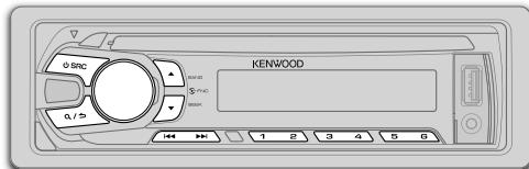 KENWOOD KDC-161UB - Початкові налаштування - 1