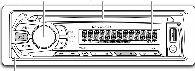 KENWOOD KDC-161UB - Передняя панель - 1