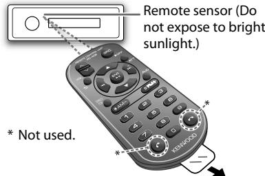 KENWOOD KDC-161UB - Faceplate - 6