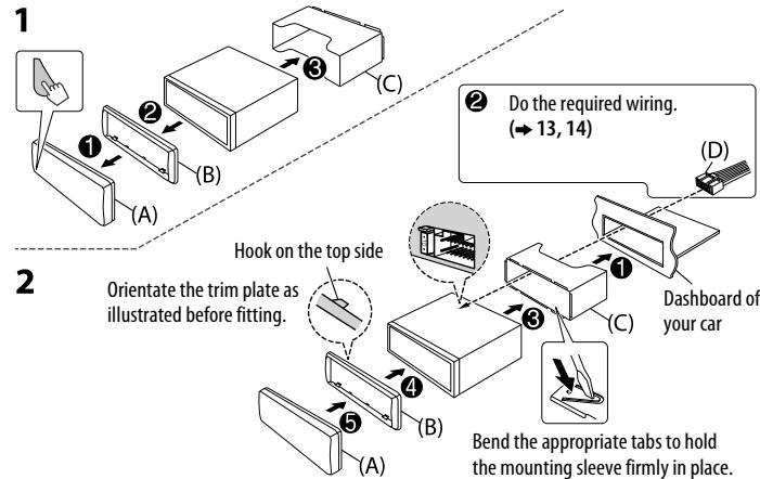 KENWOOD KDC-261UB - Basic procedure - 1