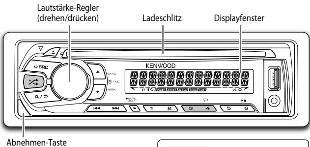 KENWOOD KDC-261UB - Frontblende - 1