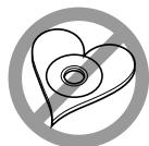KENWOOD KDC-3024 - CDs that can't be used - 2