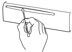 KENWOOD KDC-3024 - Cleaning the CD Slot - 1
