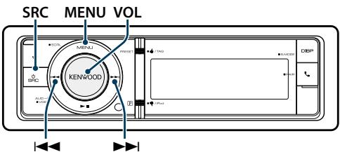 KENWOOD KDC-BT952HD - Reattaching the Faceplate - 3