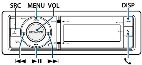 KENWOOD KDC-BT952HD - Operation of hands-free phoning - 1