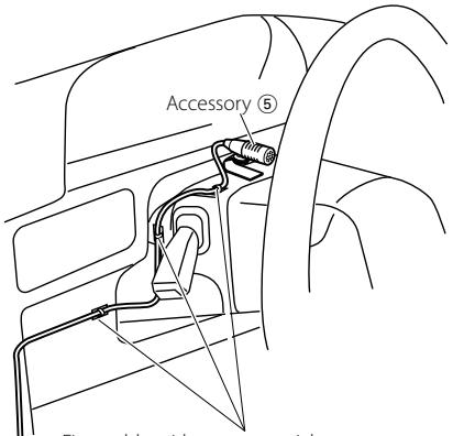 KENWOOD KDC-BT952HD - Installation the Microphone Unit - 1
