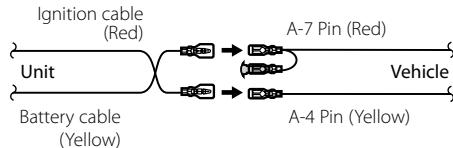 KENWOOD KDC-W5041U - Connecting the ISO Connector - 2