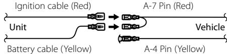 KENWOOD KDC-W5041U - Connecting the ISO Connector - 3
