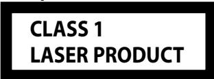 KENWOOD KDC-W5041U - The marking of products using lasers (Except for some areas) - 1