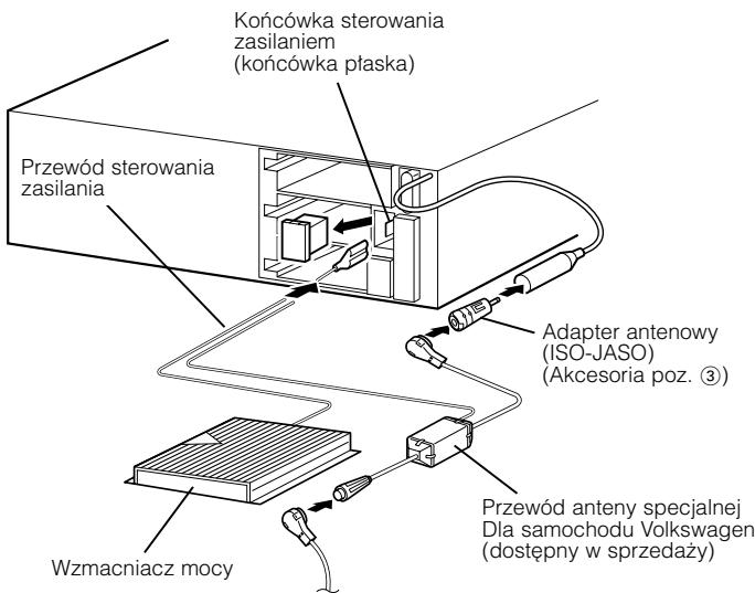 KENWOOD KRC-37 - ■ Podłączenia końcówki sterowania zasilania - 1