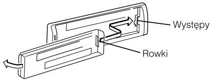 KENWOOD KRC-37 - Ponowne podłączenie panelu czołowego - 1