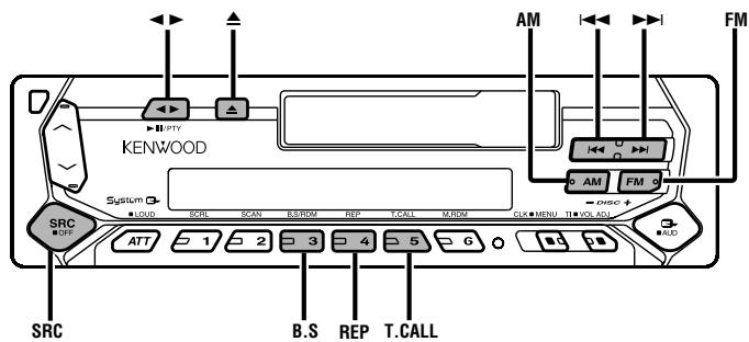 KENWOOD KRC-37 - Strojenie zaprogramowane - 1