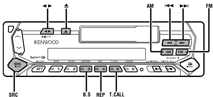 KENWOOD KRC-394 - BbOa CTaHcnn B nAmrTb. - 1