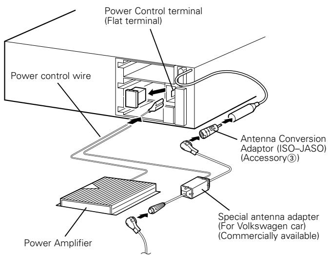 KENWOOD KRC-394 - Power Control Terminal Connections - 1