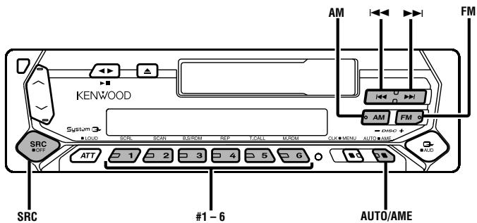 KENWOOD KRC-394 - Changing Language for PTY Function - 1